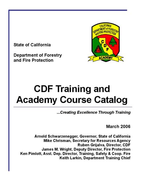 cdf training